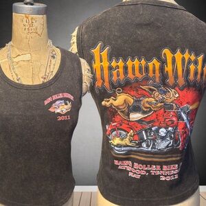 Vintage Hawg Wild Graphic Tank Top